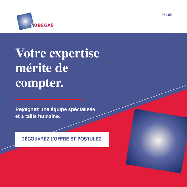 Rejoignez Sobegas à Bruxelles comme juriste spécialisé·e en droit des assurances. Intégrez une équipe experte et à taille humaine où votre analyse juridique et votre expertise peuvent réellement faire la différence.