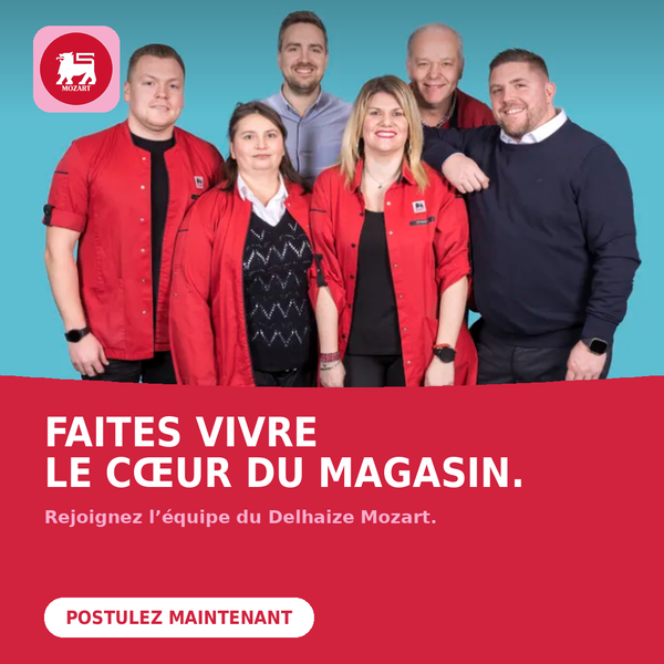 Rejoignez l’équipe du Delhaize Mozart à Uccle comme Responsable des rayons frais. Une opportunité en CDI pour prendre la tête des univers frais et contribuer directement à la qualité de l’expérience client. Postulez dès maintenant.